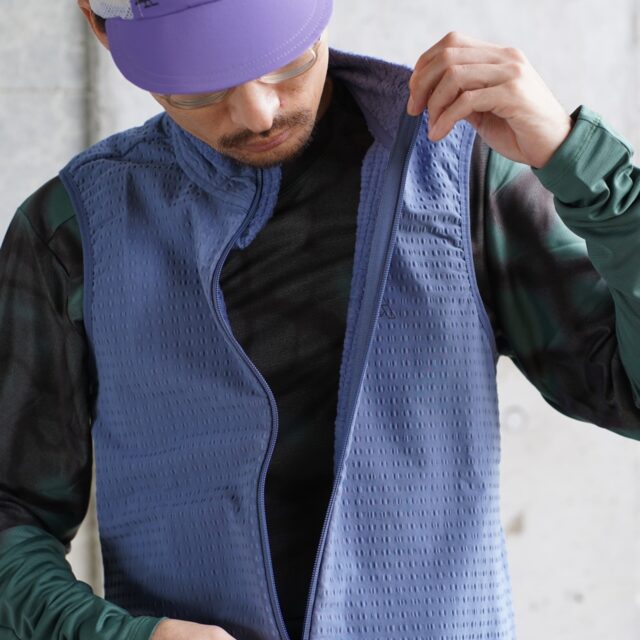 あったかいのにヌケもいいこのベスト、秋冬ライドにほんとに便利です。【7mesh / セブンメッシュ】CHILCO VEST（チルコベスト）