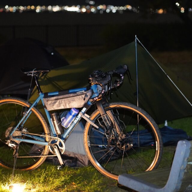 【ハテナサイクリング】秋のBIKE CAMPING at 琵琶湖