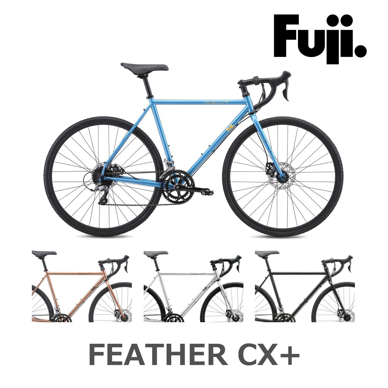 BLOG 【2025年モデル】【 FUJI / フジ 】Feather CX+（フェザーCXプラス）をキャンプツーリング仕様にしてみました【旧カラーは在庫SALE中！】  | 京都のスポーツ自転車専門 エイリン丸太町店